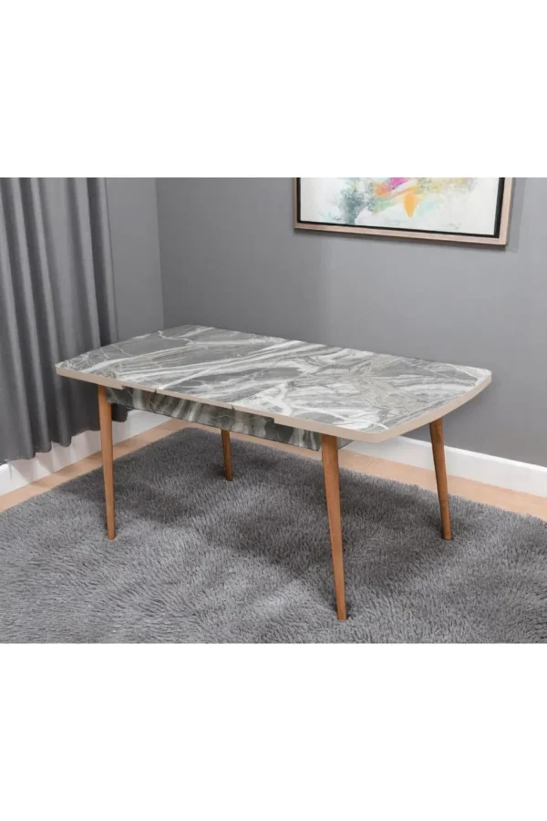 KUDÜM 80 X130 AÇILABİLİR MUTFAK MASASI - Görsel 3