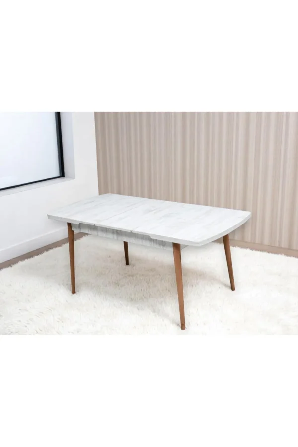 KRİSTAL 80 X 130 AÇILABİLİR MUTFAK MASASI - Görsel 3