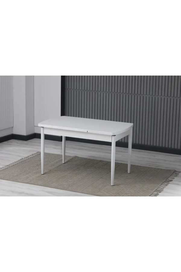 BEYAZ MDF 80 X 130 AÇILABİLİR MUTFAK MASASI