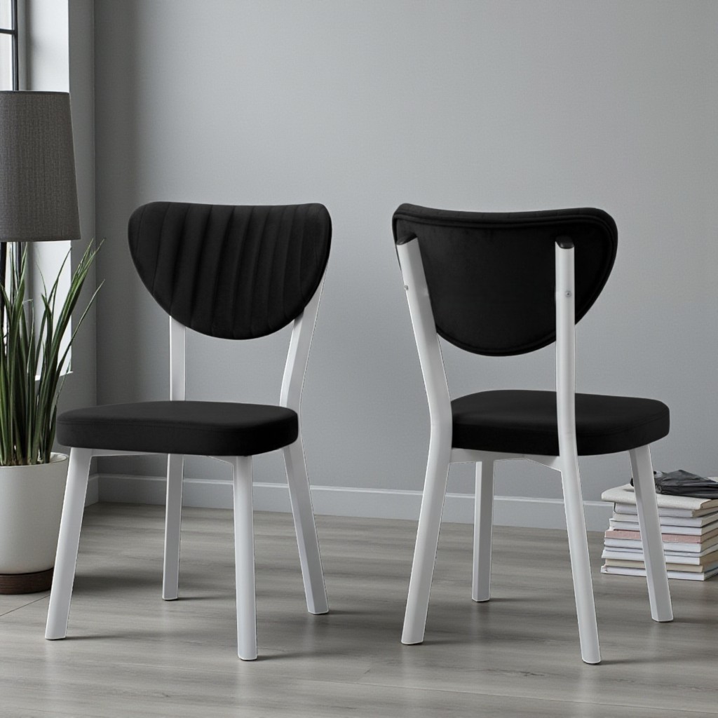 80X130 AÇILABİLİR KELEBEK MASA VE 6 ADET ELMA SANDALYE - Görsel 4