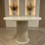 AURA YUVARLAK BOHEM 90X90 MDF MASA